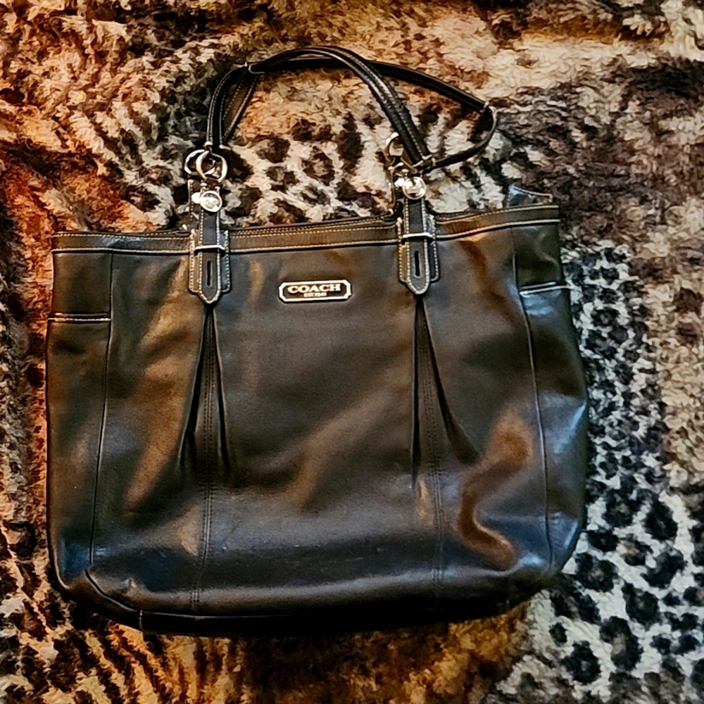 Vintage Black Coach Purse